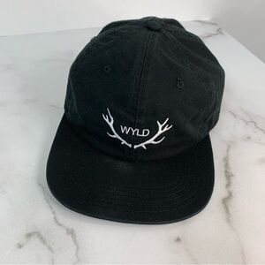 WYLD Embroidered Black Adjustable Hat Cap